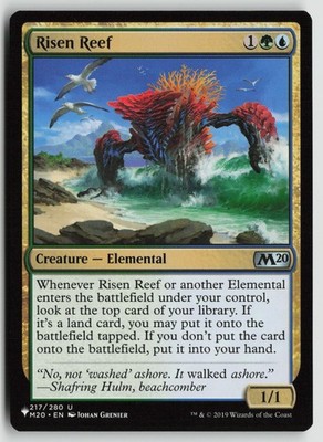 Risen Reef Lightly Played 217 The List Reprints MTG