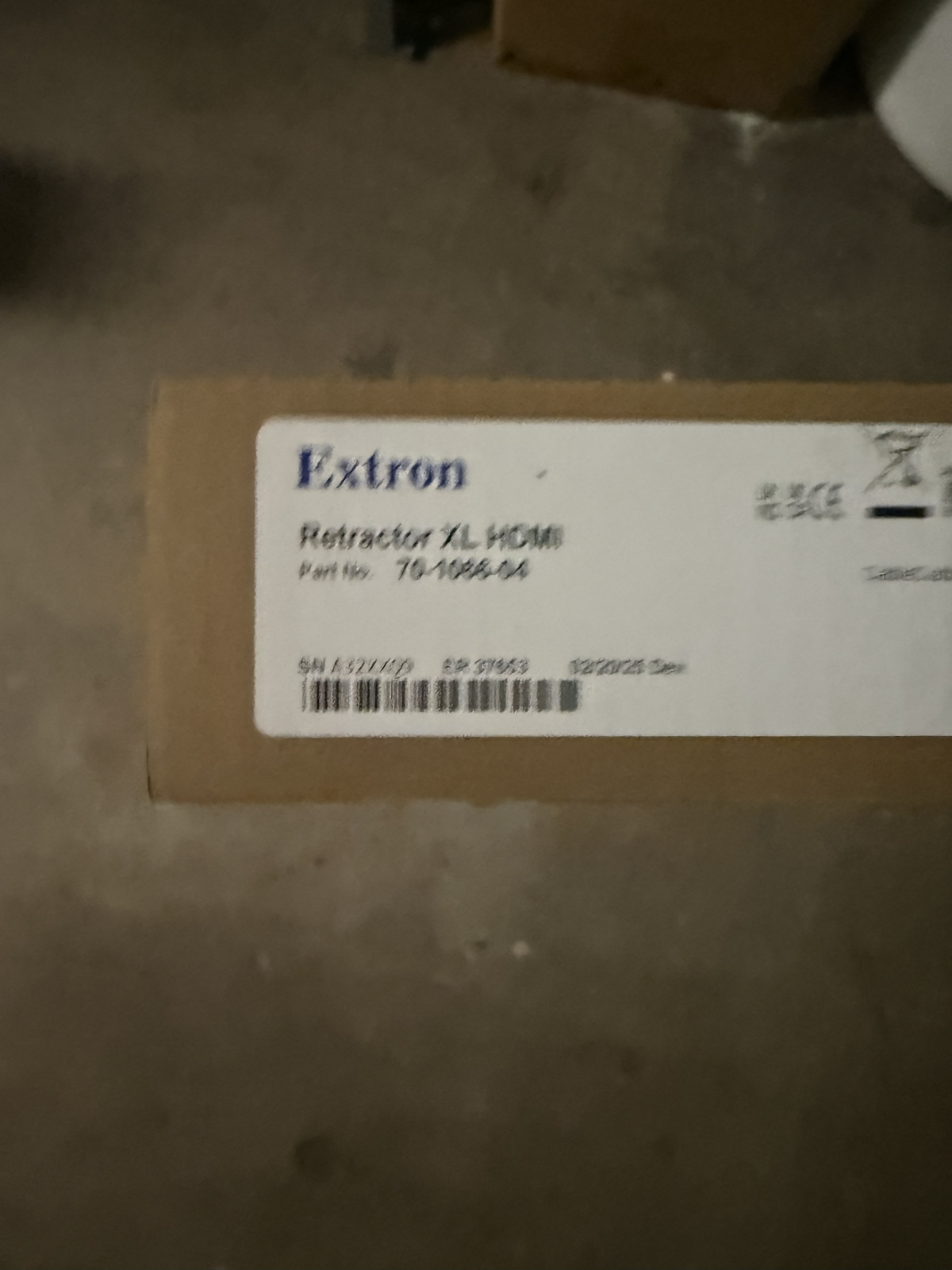 Extron 70-1065-04 Retractor Series 2 HDMI Male to Male | eBay