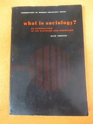 Buch Buch WHAT IS SOCIOLOGY? alex inkeles PRENTICE HALL 1964 (L94)