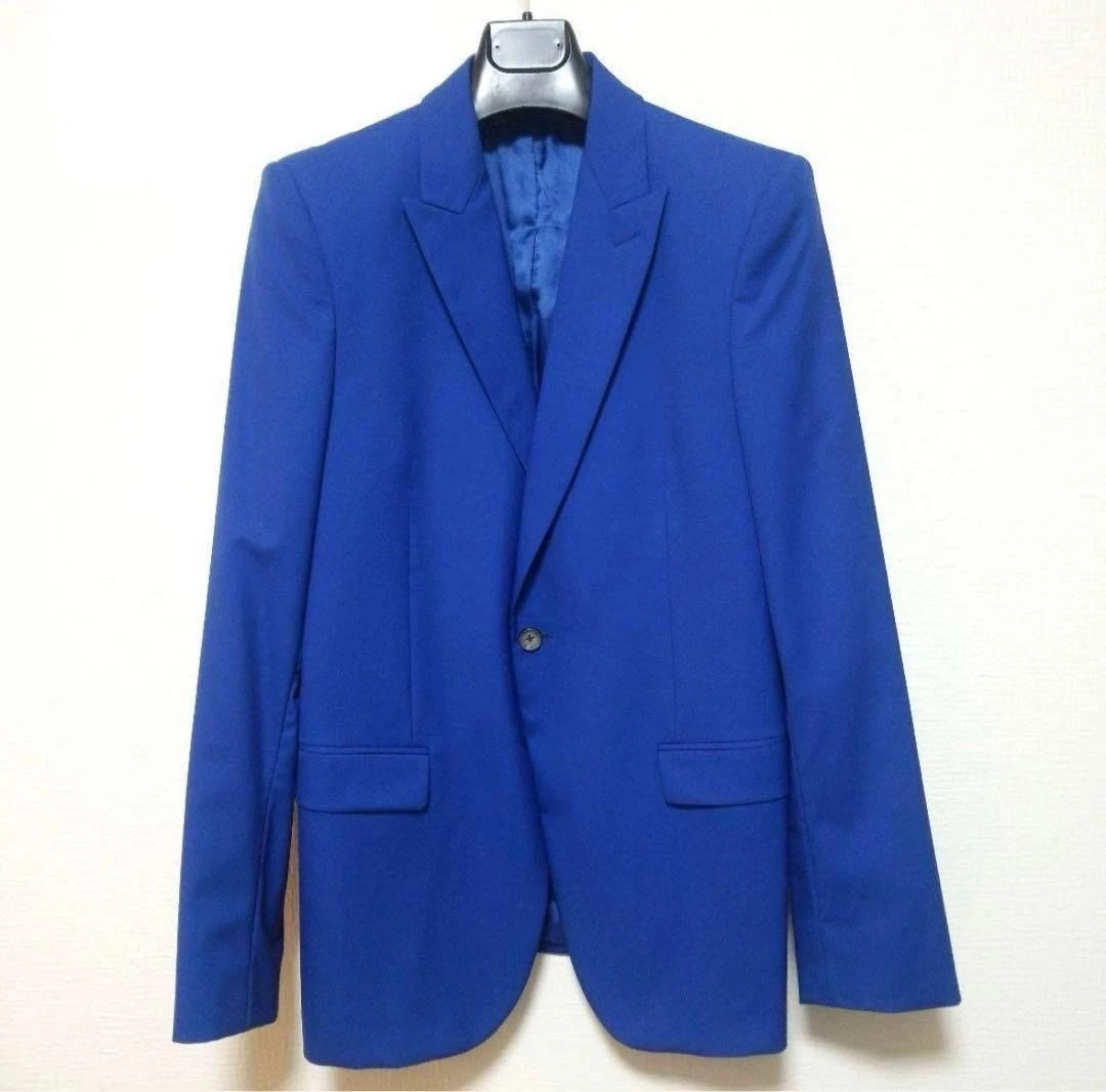 Alexander McQueen Blue Blazer Jacket Size IT 50 image 1