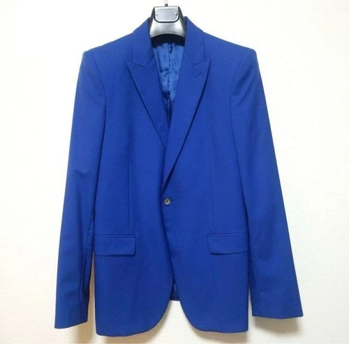 Alexander McQueen Blue Blazer Jacket Size IT 50 - product listing photo