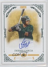 2022 Onyx Vintage Extended Auto Blue Ink /400 Dermis Garcia #VADG Auto 0j81