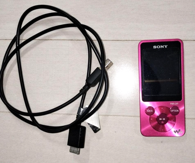 Sony Walkman NW-S784 Pink MP3 Player Music Player USED working | eBay