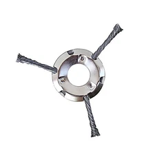 Steel Wire Grass Trimmer Head Replace Part Lawn Mower Weeding Head Brush Cutter