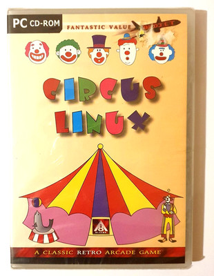 Circus Linux - Windows PC Spiel, Neu & Versiegelt