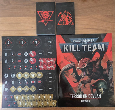 Warhammer 40k Kill Team - Terror on Devlan - Spielmaterial (ENGLISCH) - Neu
