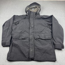 US Navy Jacket Mens Medium Regular Black Park...