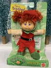 Cabbage Patch Kids Holiday Beanbag RED HEAD Elf Susannah Ethia DOB-march  vintag