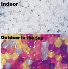 100pcs UV Magic Colour Changing 8mm Resin Beads - Choose Your Colour