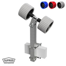2 fois Rouleaux pendulaires aide à la mise à l'eau remorque pour bateau Ø 120 mm
