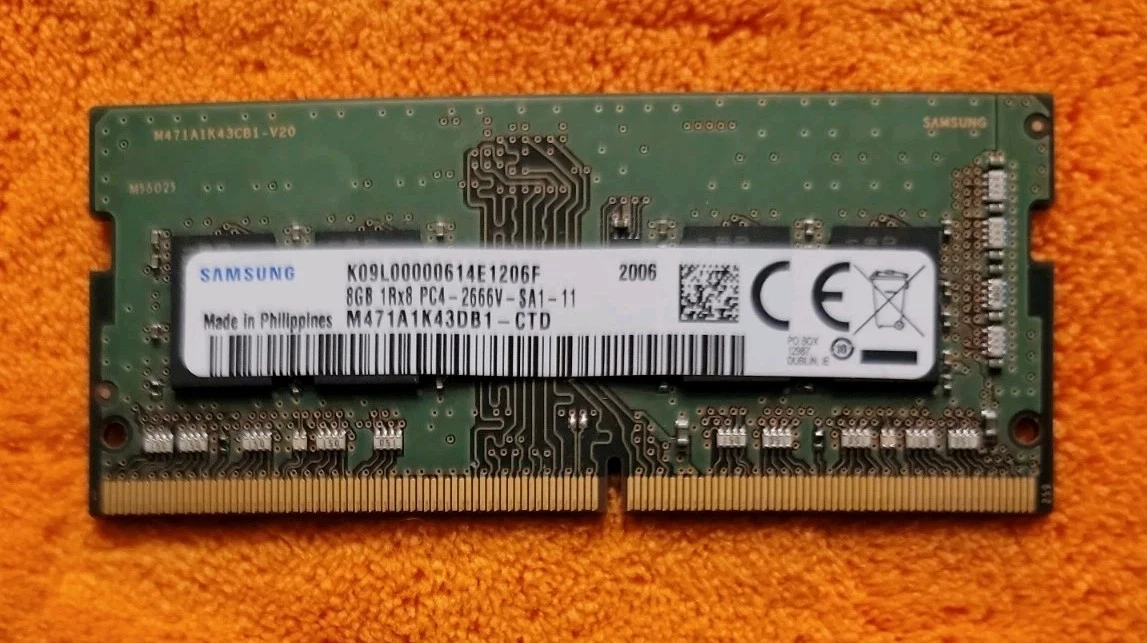 Samsung 8GB Computer DDR4 SDRAM for sale - eBay