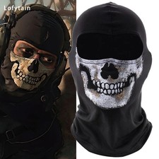 Ghost Skull Balaclava Mask CoD MW Halloween Cosplay Simon Riley Tactical Cover