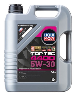 Liqui Moly Top Tec 4400 5W-30 Motoröl, 5 Liter