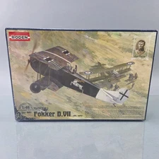 Roden 421 1:48 Fokker D.VII Albatros Early Model Kit Germany WWI Fighter SEALED