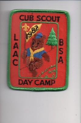 1982 LAAC Cub Scout Day Camp patch