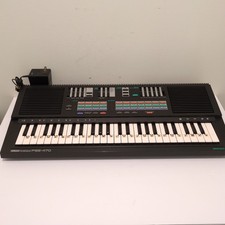 Yamaha PortaSound PSS-470 Electronic Keyboard Synthesizer W/ power supply Tested