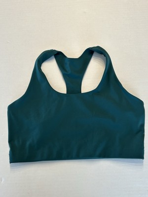 Gapfit Gap Blackout Technology Doorbuster Sports Bra Velvet Teal Size Large