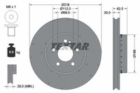 Bremsscheibe Vorderachse FüR MERCEDES-BENZ C-KLASSE T-Model Cabriolet Coupe