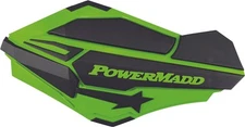 Powermadd Sentinel Handguards Green/Black #34403