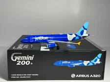 Gemini Jets 1:200 JetBlue Airbus A320 N547JB "Forever Blue" G2JBU1337