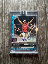2025 Panini Instant WNBA AUTO 7/10 Water #310 Kiki Iriafen Mystics RC ENCASED
