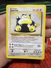 Snorlax 27/64 Jungle Rare WOTC 1999 Vintage Pokemon Card Unlimited LP Non Holo