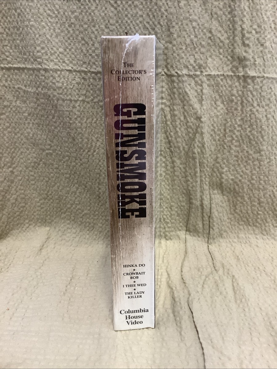 GUNSMOKE THE COLLECTOR'S EDITION SEALED VHS - Hinka Do