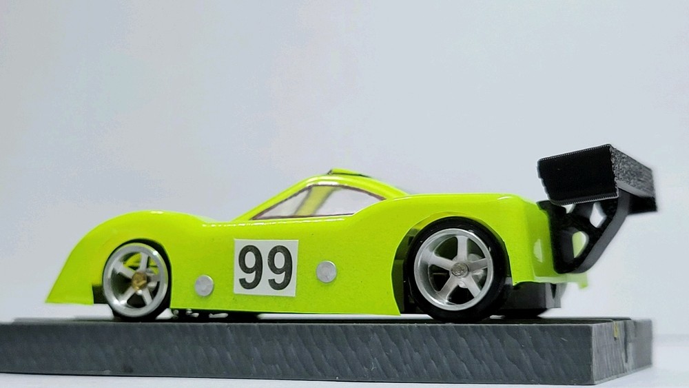 GT1 SWB Clear Lexan Body for HO Slot Cars AFX Tomy Mega G Super G3