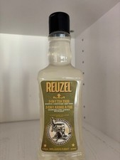 Reuzel 3-in-1 Tea Tree Shampoo Conditioner Body Wash 11.8 Oz New