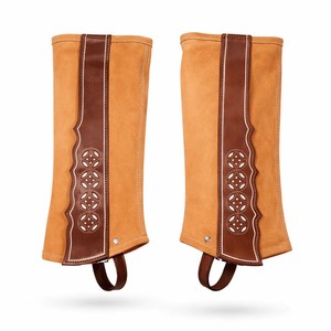 Chaps Courts D'équitation Style Charro / Cowboy - Selle, Polainas