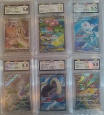 7 piece Chinese and Japanese graded card lot: 7 BCTC Slabs