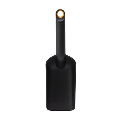 Garden Soil Scoop, Indoor Plng Tool, 1.5 Cup, Durable Recycled Plastic, Black