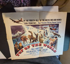 TOP OF THE WORLD- DALE ROBERTSON---MOVIE HALF SHEET POSTER-   ekim — photo 1