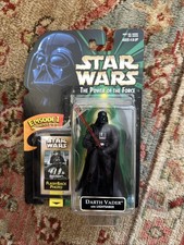 Star Wars Darth Vader with Lightsaber Action Figure With Flashback Photo Sealed