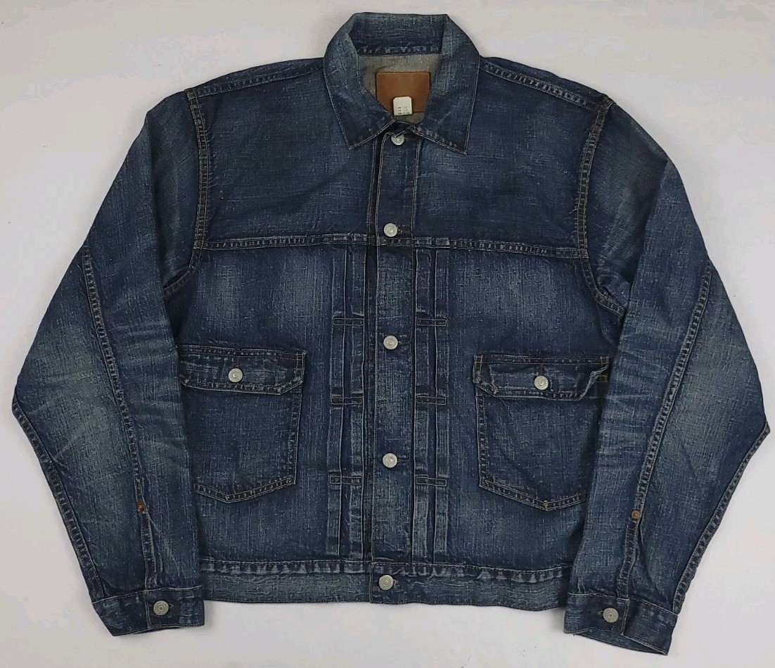 【Double RL】TYPE 2 DENIM JACKET Double RL Ralph Lauren RRL Type II Denim Jacket XL Selvedge Blue