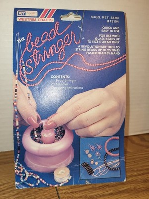 Vintage Westrim Crafts Jewelry Making Bead Stringer Tool #13104 Hong Kong