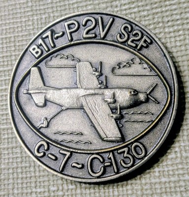  Ultra Rare FULTON SKYHOOK B-17, P2V, S2F, C-7 & C-130 Challenge Coin