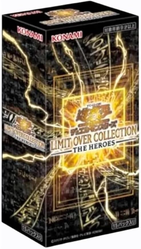 Yu-Gi-Oh Limit Over Collection THE HEROES Booster Box Japanese