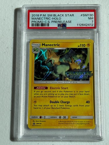 Manectric graded PSA 7 for sale on eBay