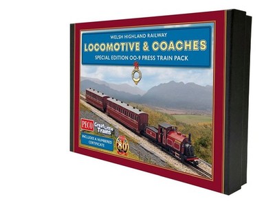 Peco GR1005 Welsh Highland Railway Special Edition OO9 Gauge Press Train Pack