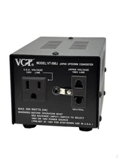 VT-500J-Japanese Step Up/Down Voltage Transformer Converts Japan 100 Volts To