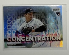 2025 Topps Stadium Club - Concentration Jackson Jobe #C-10 (RC)