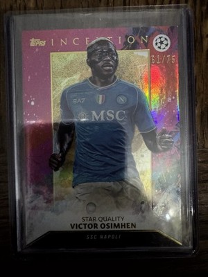 Topps Inception Victor Osimhen /75 SSC Napoli