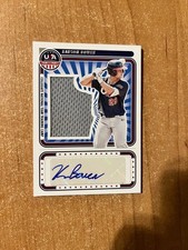 2024 Stars & Stripes - Karson Bowen - Silhouettes Auto Jumbo Relic /199