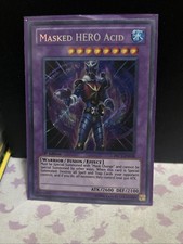 Yu-Gi-Oh! Masked Hero Acid Secret Rare 1st Edition PRC1-EN018 NM