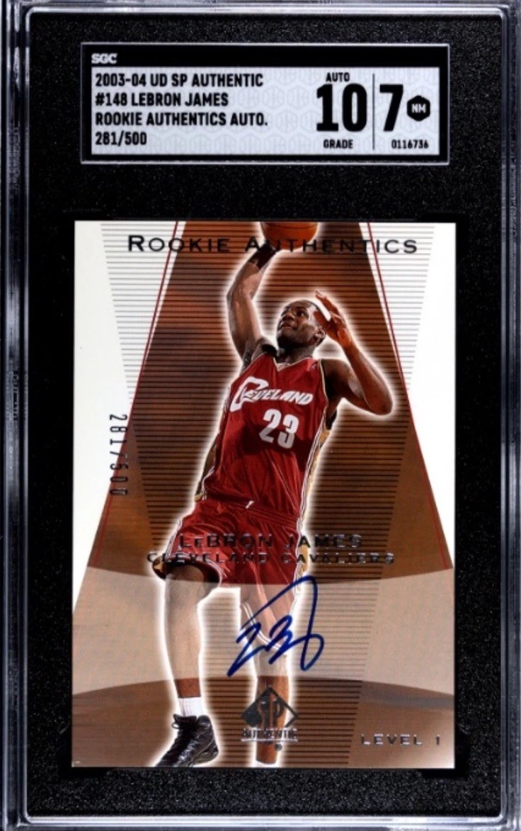 その他 UD Sp authentic lebron james SGC 10 UD Sp authentic lebron james SGC 10