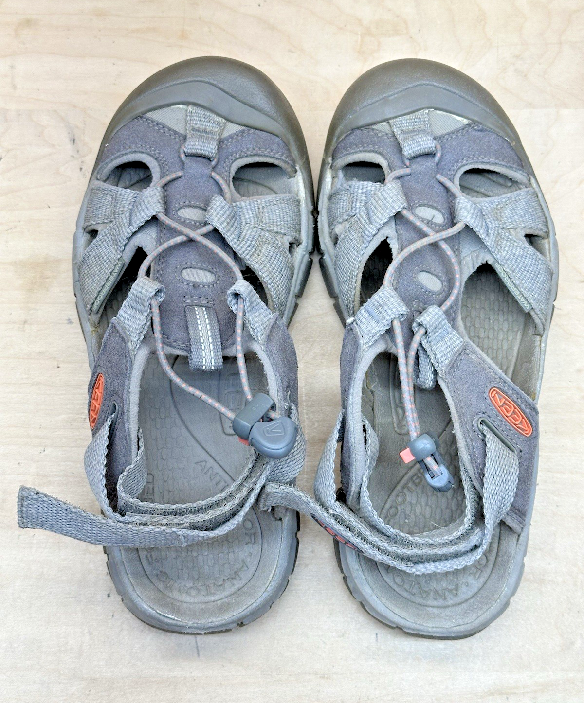 KEEN Sandali da trekking donna impermeabili punta chiusa taglia 6 5 GRIGIO