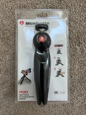 Manfrotto MTPIXI-B PIXI Mini Tripod for Compact System Cameras, Black
