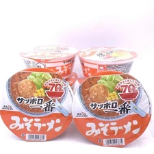 Sanyofoods Sapporo Ichiban Miso Ramen Bowl 77gX6(bowl)濃鬱味曾拉麺方便碗麺配七味香料