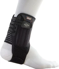 Ankle Stabilizer with Flexible Support Stays (Black)